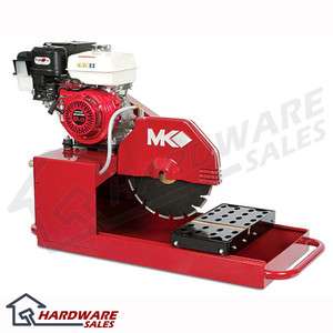 MK Diamond 166561 MK 1280 16 Wet Cutting Gas Brick Saw  