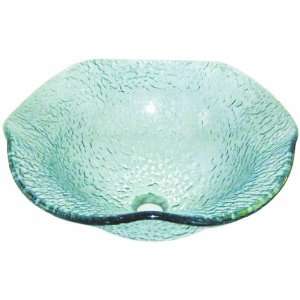  Bionic 6454 Clear Patterned Wave Vessel Sink