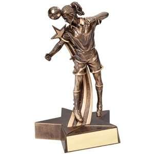  Bronze Female Soccer Superstar Award