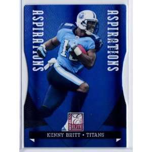  2011 Donruss Elite Aspirations #96 Kenny Britt /82 