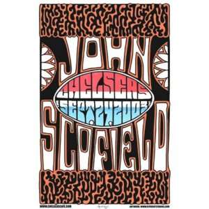  John Scofield Baton Rouge Concert Poster Signed: Home 