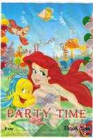 12 Ariel Litle Mermaid Party Favor Goody Loot Treat Bag  