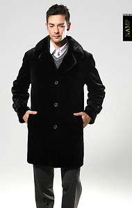 2012 Mens Top luxury mink fur coat MINK COAT $16,900 Size:XXL  