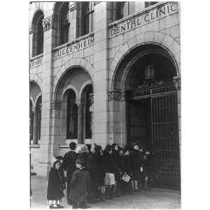   Guggenheim Dental Clinic,New York City,waiting outside