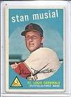 Stan Musial Cardinals 1959 Topps PSA 8 Card 150  