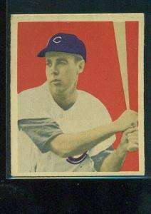 1949 BOWMAN #22 HARRY P NUTS LOWERY CUBS EXMT GB 1617  