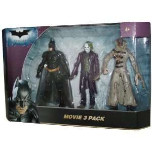 : Batman The Dark Knight Movie 3 Pack 5 Inch Tall Figures   The Dark 