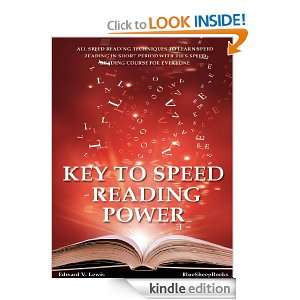  to Speed Reading Power: All Speed Reading Techniques to Learn Speed 