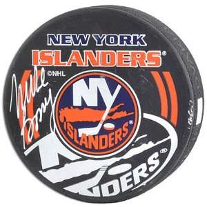   New York Islanders Mike Bossy Autographed Puck