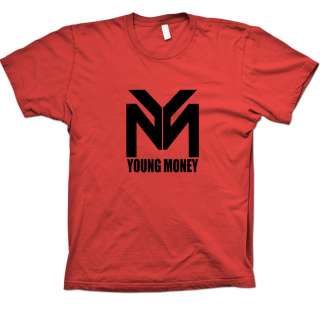 YOUNG MONEY T Shirt YMCMB lil wayne hip hop new  