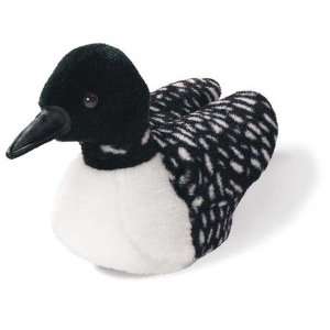   Common Loon   Plush Squeeze Bird with Real Bird Call 