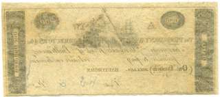 Farmers and Merchants Bank of Baltimore, Maryland, $100 1810s  