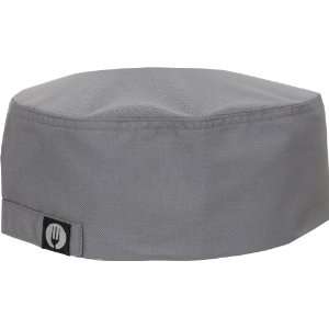   Chef Works DFCV GRY Cool Vent Skull Cap Beanie, Gray