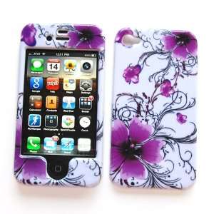   Flowers Design for Apple iPhone 4 & 4S: Cell Phones & Accessories