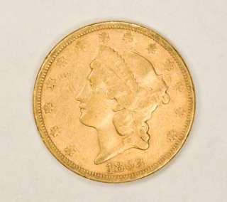 1863 Twenty Dollar Liberty Head Double Eagle  