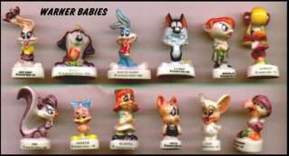 LOONEY TUNES BABY OLD French Set PORCELAIN Figures RARE  