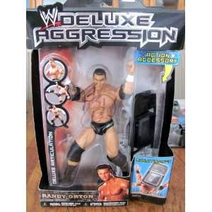  WWE DELUXE AGGRESSION COLLECTOR SERIES 4 RANDY ORTON ACTION FIGURE