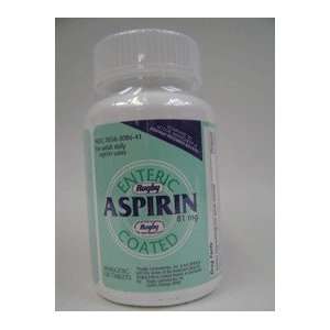  ASPIRIN TABS 81 MG E/C *RUG Size: 1000: Health & Personal 
