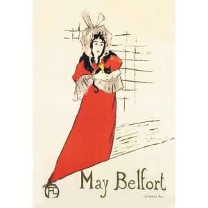  May Belfort (Irish Singer) 12x18 Giclee on canvas: Home 