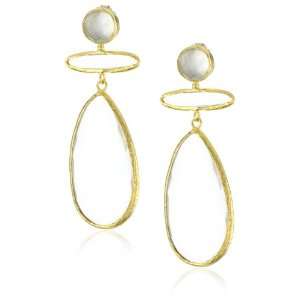   Jewelry Design Mikinos Jumbo Tbar Clear Quartz Earrings: Jewelry