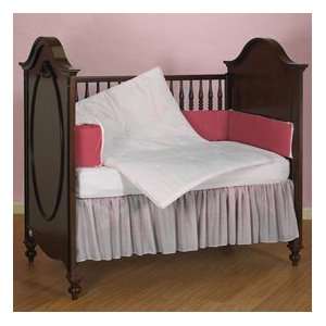  Gala Gingham Crib Bedding Set  Red: Baby