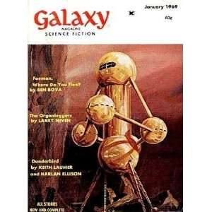  Galaxy Magazine, January 1969 (Vol. 27, No. 6) Ben Bova 