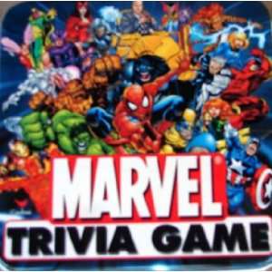  Marvel Trivia Game Collector Tin: Toys & Games