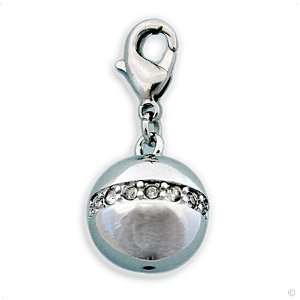   Bracelet ball with strass #9311, bracelet Charm  Phone Charm Jewelry