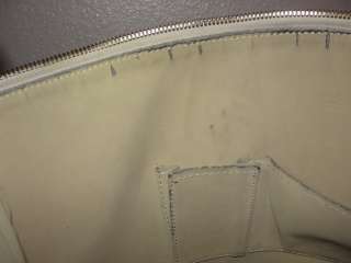 Louis Vuitton Damier Azur Ivory Cream Large Handbag Shoulder Bag Purse 