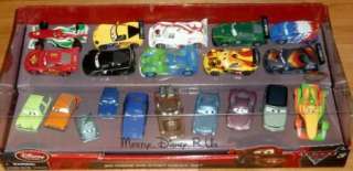  Pixar CARS 2 Mega 20 Pc Diecast Collector Set W/ Rip 