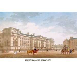  Vintage Art Trinity College, Dublin, 1793   04282 6: Home 