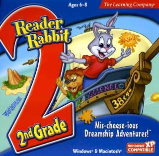 Kids Software: READER RABBIT 2nd Grade MIS CHEESE IOUS  