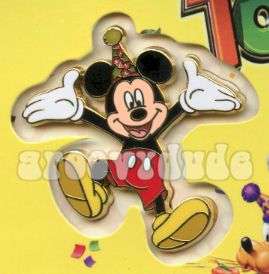 Disney CAST Member Pins ~ MICKEY Celebrate Today Card  