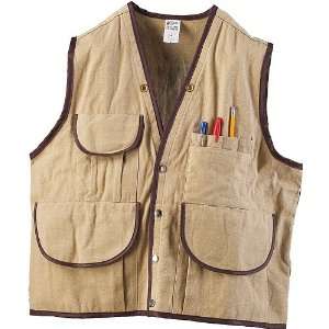  JIM GEM® Pro 10 Pocket Field Vests Cotton Army Duck Tan 