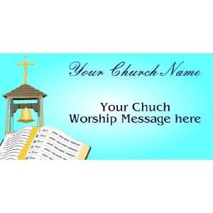  3x6 Vinyl Banner   Church Worship Message: Everything Else