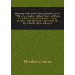   Concerning the Christian Religion, Volume 2: Elizabeth Carter: Books