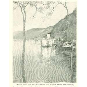  1890 High Savoy Villeneuve Abondance Lake Moontriond 