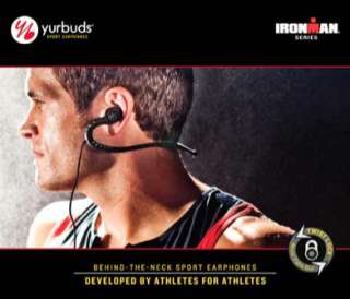 Yurbuds Ironman Blaze Behind   the   Neck Headphones Athletic Sports 
