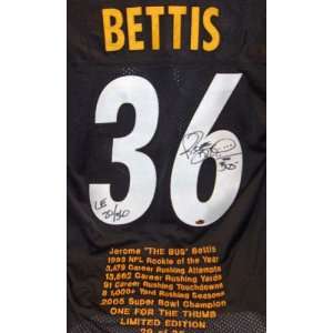  Jerome Bettis Pittsburgh Steelers Limited Edition 