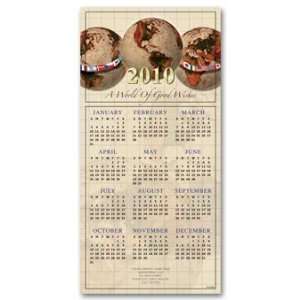  EGP Worldly Calendar Card: Office Products