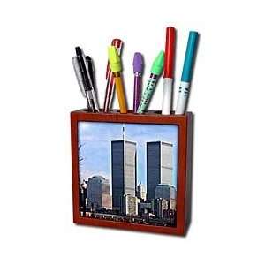   World Trade Center   Tile Pen Holders 5 inch tile pen holder Office