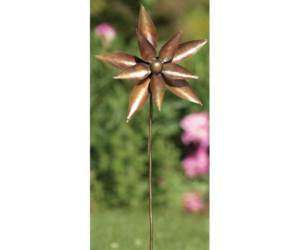 Dahlia Large Garden Stake Kinetic Wind Spinner 638071770654  