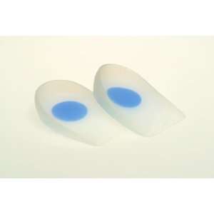   Blue Dot Silicone Soft Line Medium Gel Heel Cup Pair: Everything Else