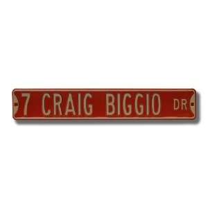  7 CRAIG BIGGIO DR Street Sign: Sports & Outdoors