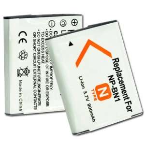  New 900mAh 3.7V Battery replacement for Sony NP BN1 DSC 