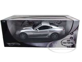   car model of Ferrari 599 GTB Fiorano die cast car by Hotwheels