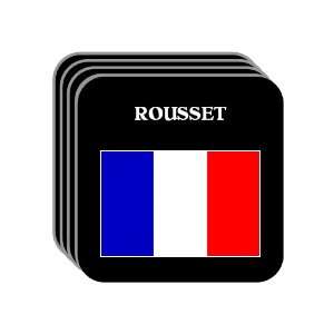 France   ROUSSET Set of 4 Mini Mousepad Coasters