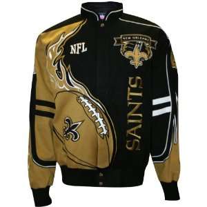  NFL New Orleans Saints Mens Redzone Jacket: Sports 