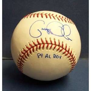  Gregg Olson Autographed Baseball