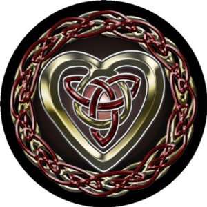  Celtic Heart Keychain 